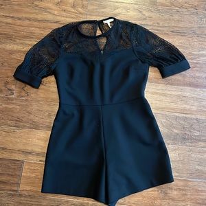 Maje black romper size 40